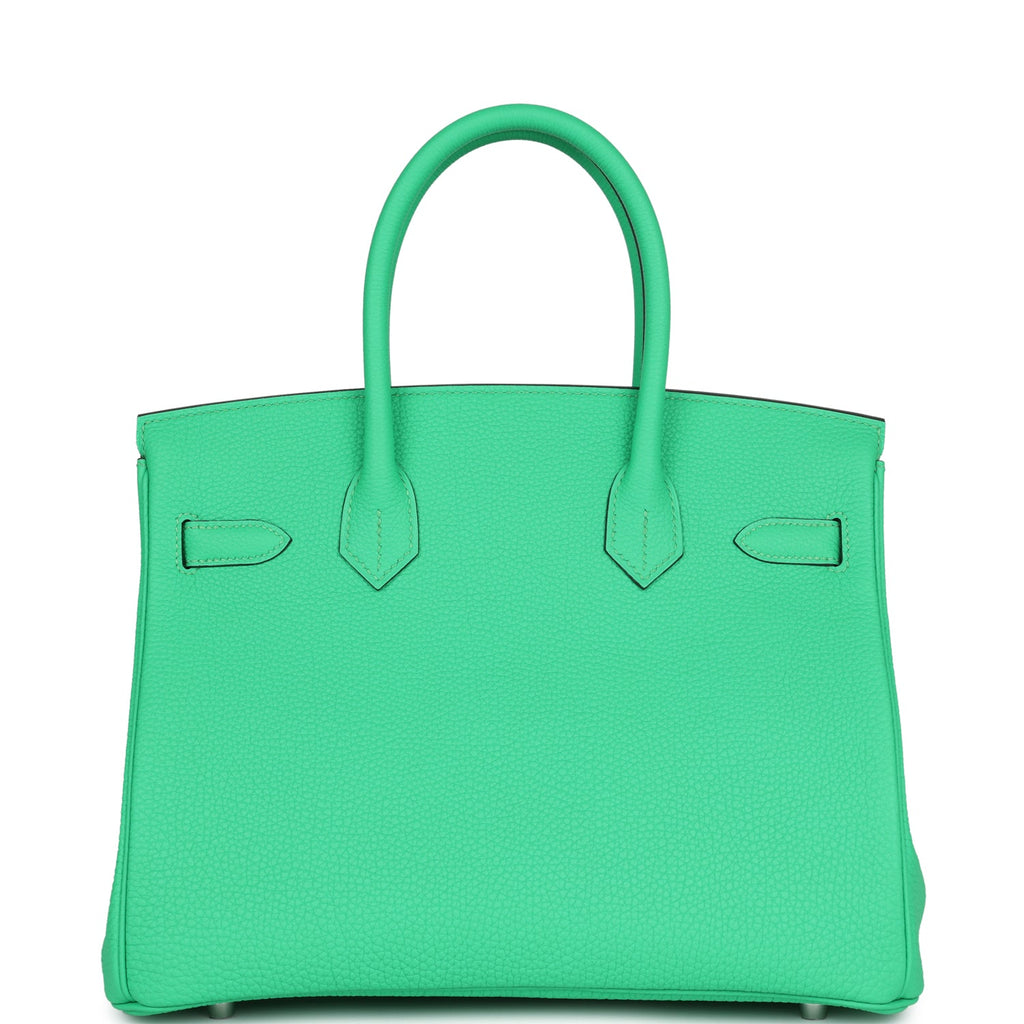 Hermès Birkin 30 Vert Comics Togo Palladium Hardware