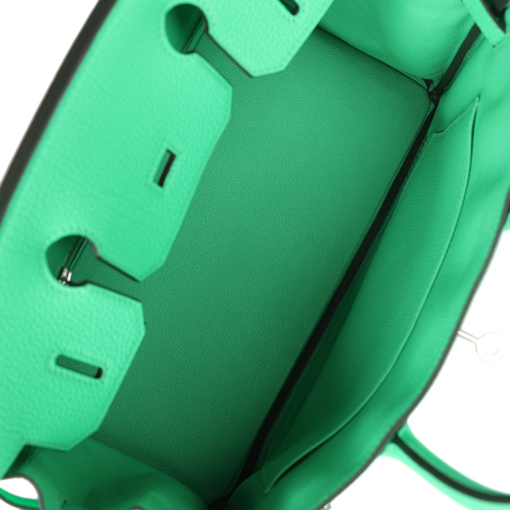 Hermès Birkin 30 Vert Comics Togo Palladium Hardware