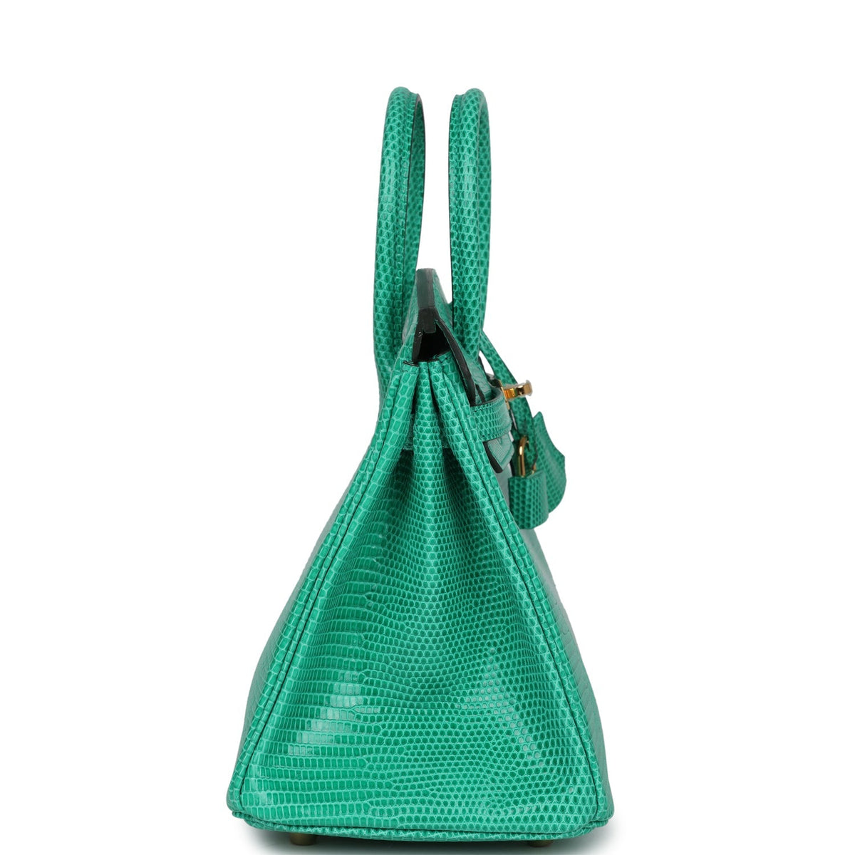 Hermès Birkin 25 Menthe Faux Leather Gold Hardware