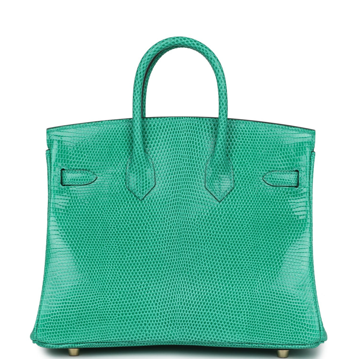 Hermès Birkin 25 Menthe Faux Leather Gold Hardware
