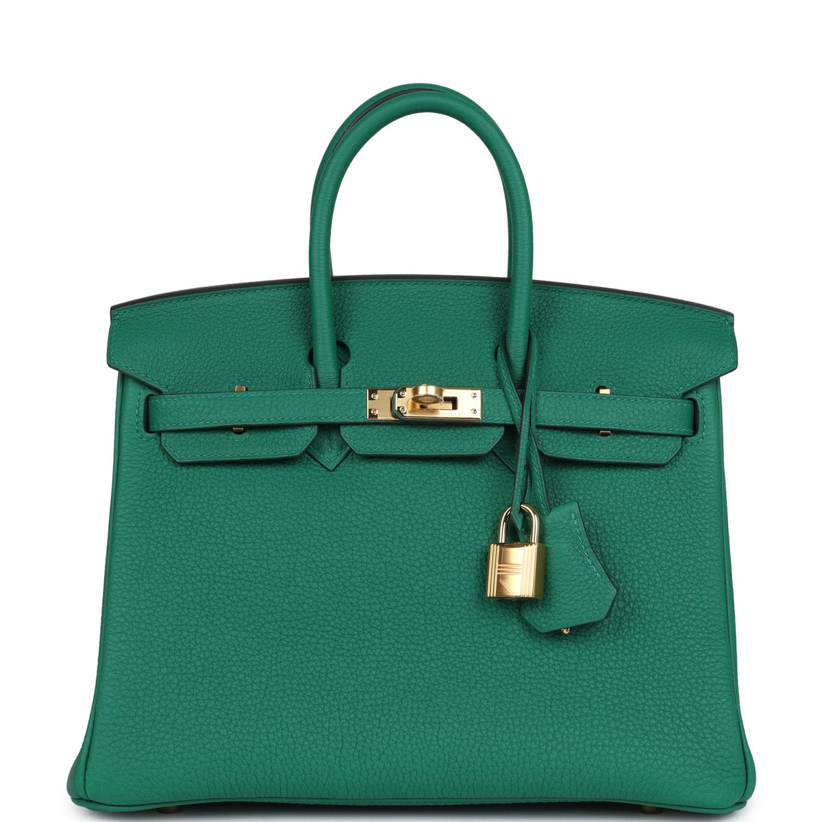 Hermès Birkin 25 Vert Vertigo Togo Gold Hardware