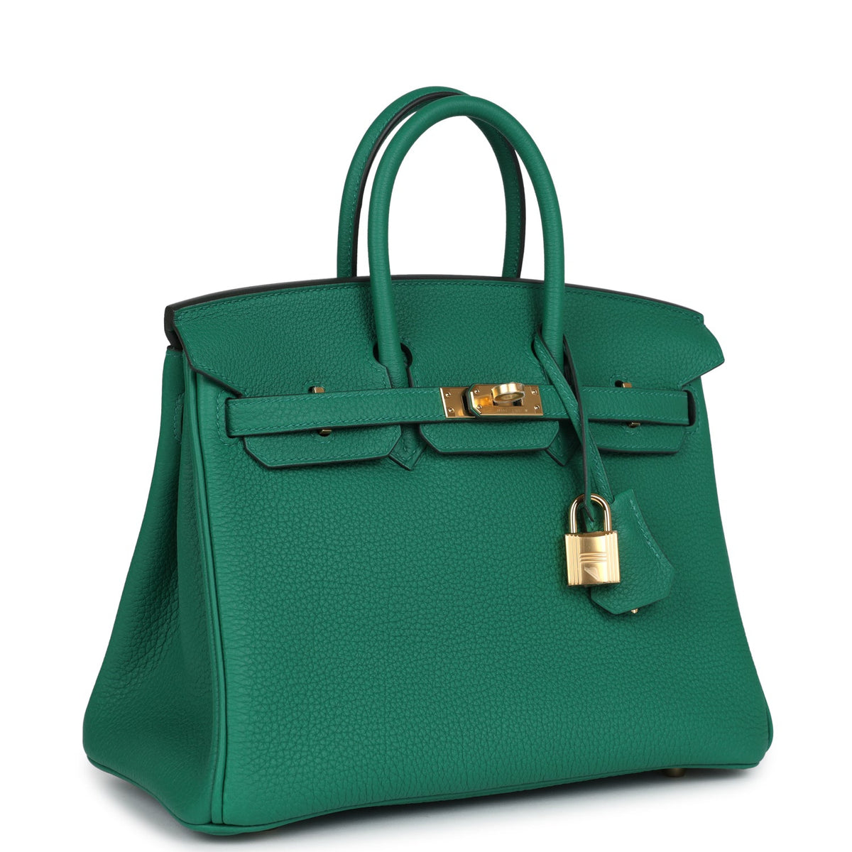 Hermès Birkin 25 Vert Vertigo Togo Gold Hardware