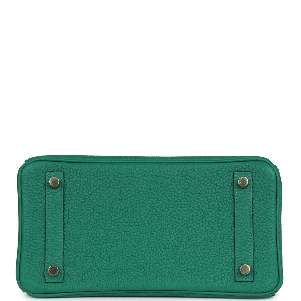 Hermès Birkin 25 Vert Vertigo Togo Gold Hardware