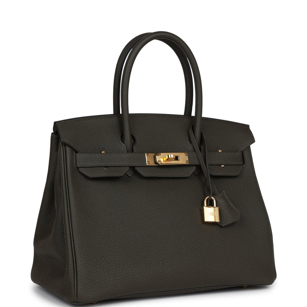 Hermès Birkin 30 Vert de Gris Togo Gold Hardware