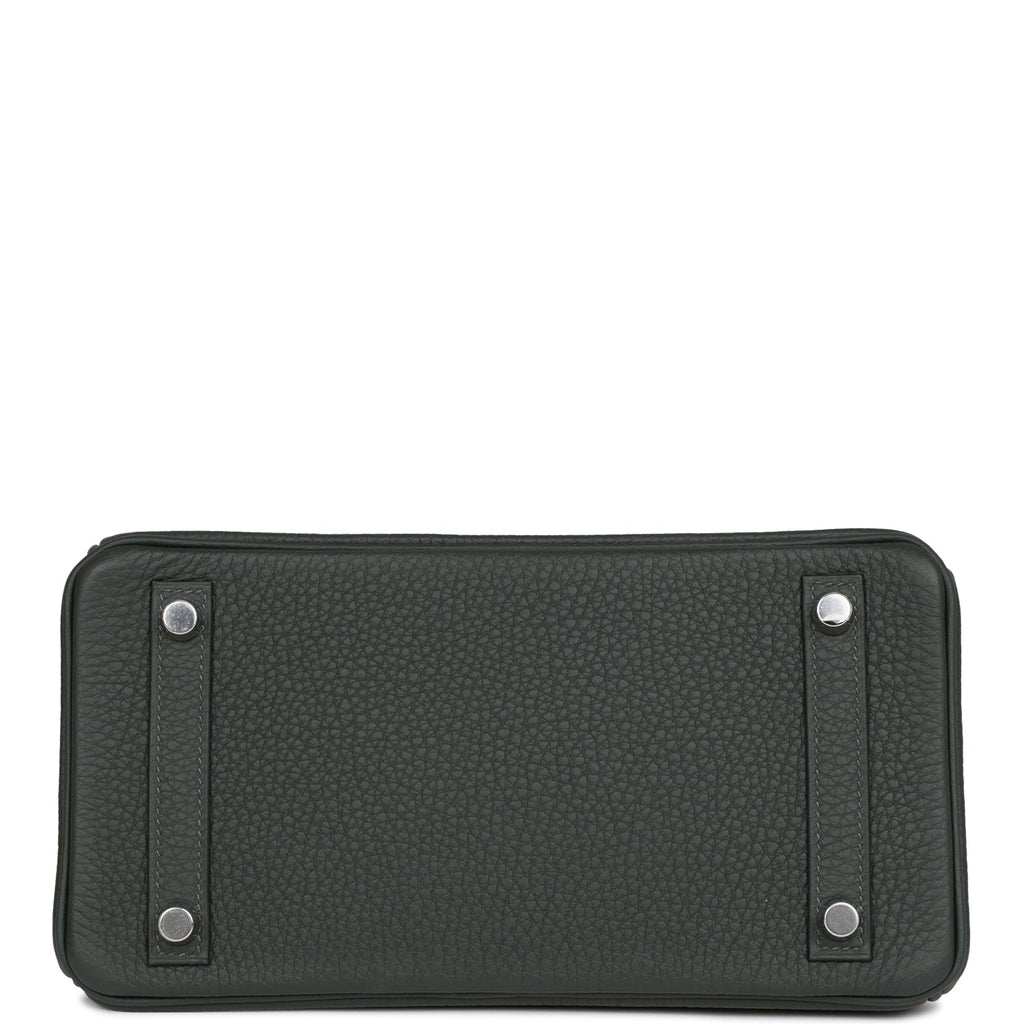 Hermès Birkin 25 Vert Fonce Togo Palladium Hardware