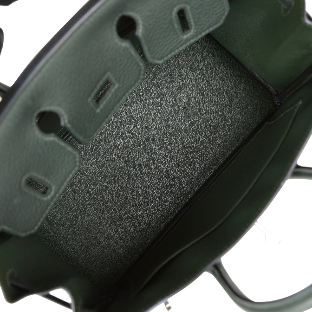 Hermès Birkin 25 Vert Fonce Togo Palladium Hardware