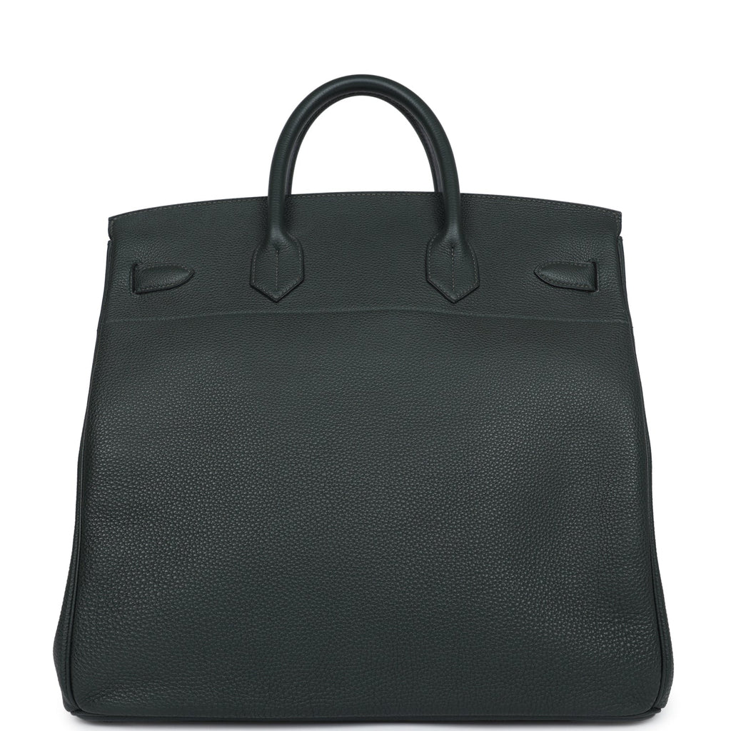 Hermès HAC Birkin 40 Vert Fonce Togo Palladium Hardware