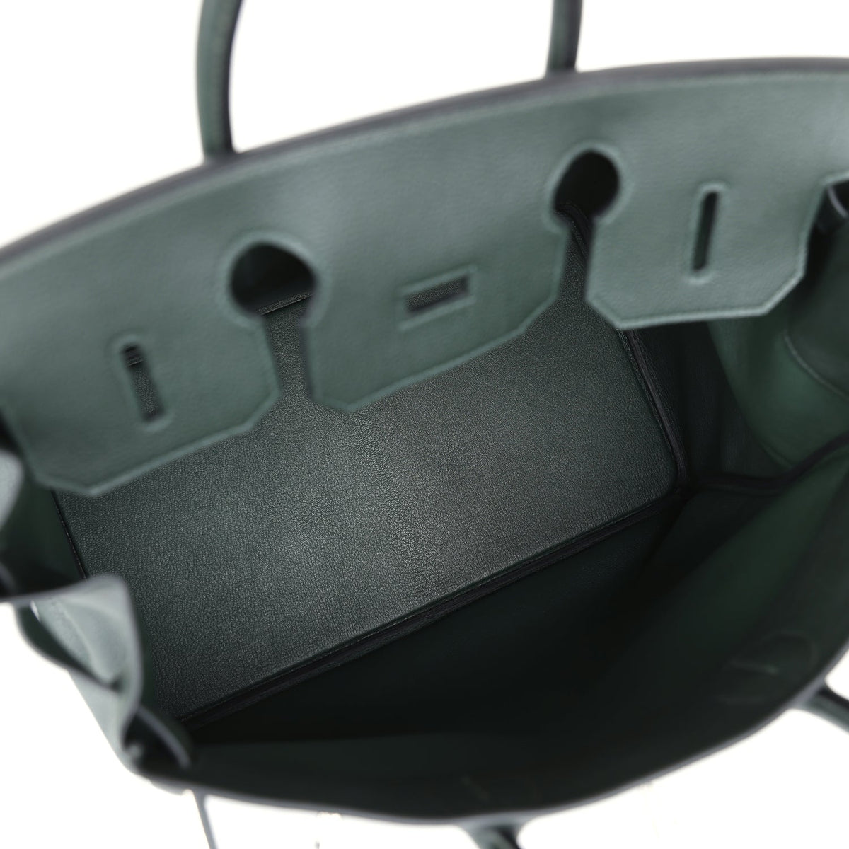 Hermès HAC Birkin 40 Vert Fonce Togo Palladium Hardware