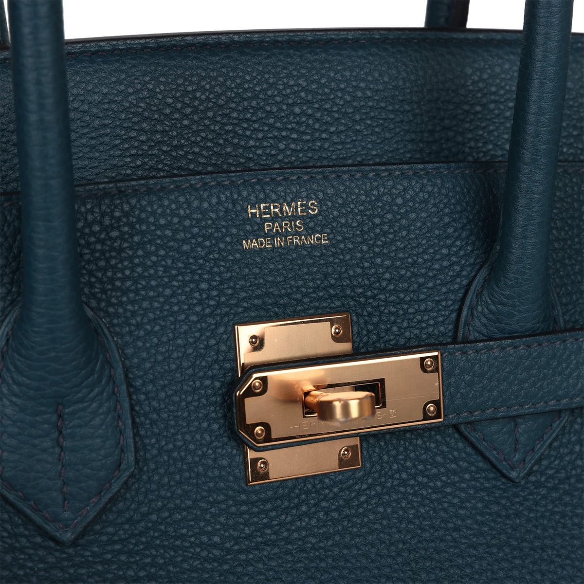 Hermès Birkin 35 Vert Rousseau Togo Gold Hardware