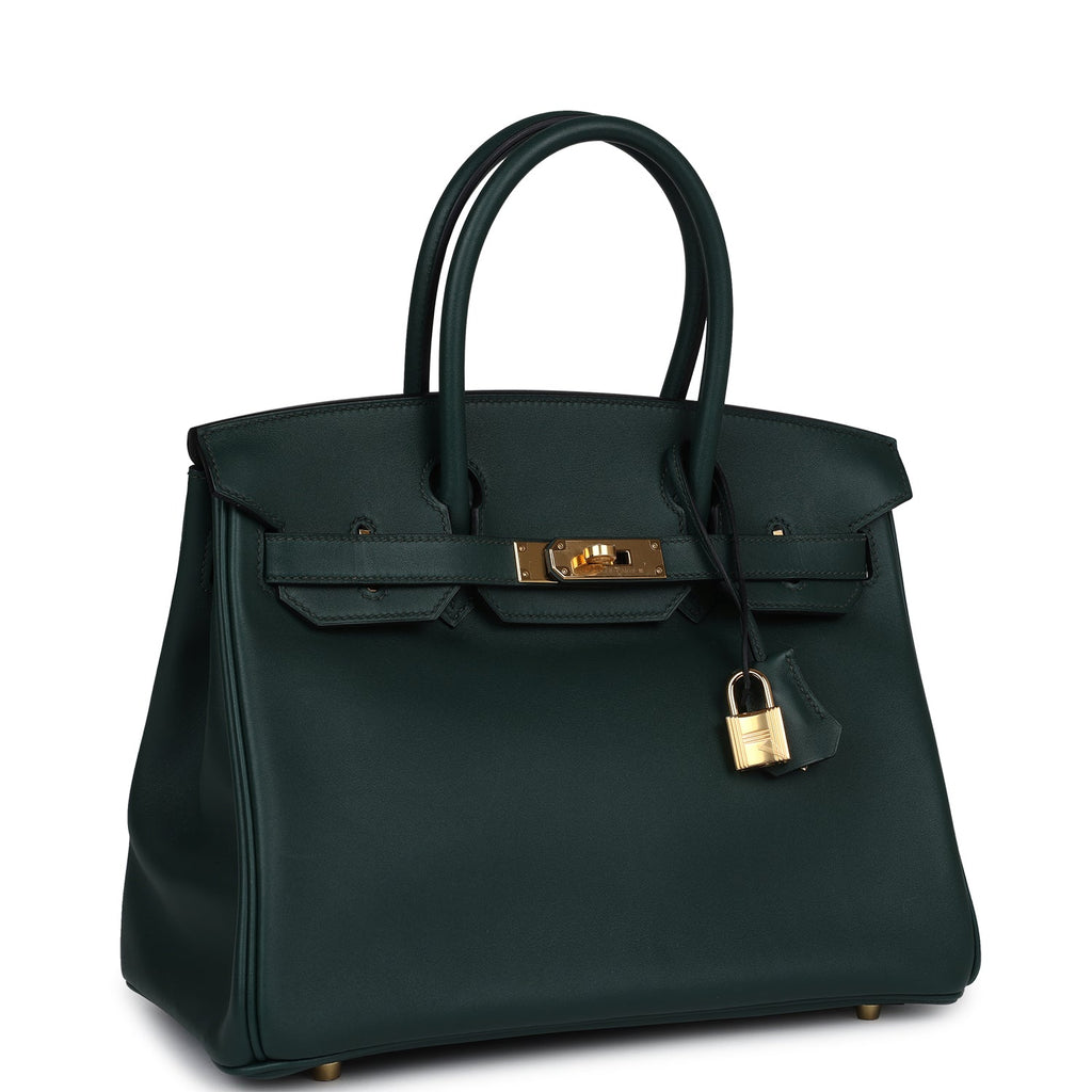 Hermès Birkin 30 Vert Tropical Jonathan Gold Hardware