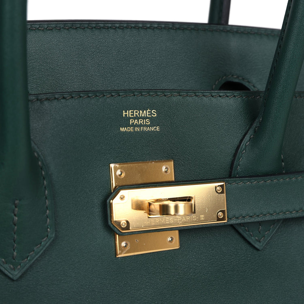Hermès Birkin 30 Vert Tropical Jonathan Gold Hardware