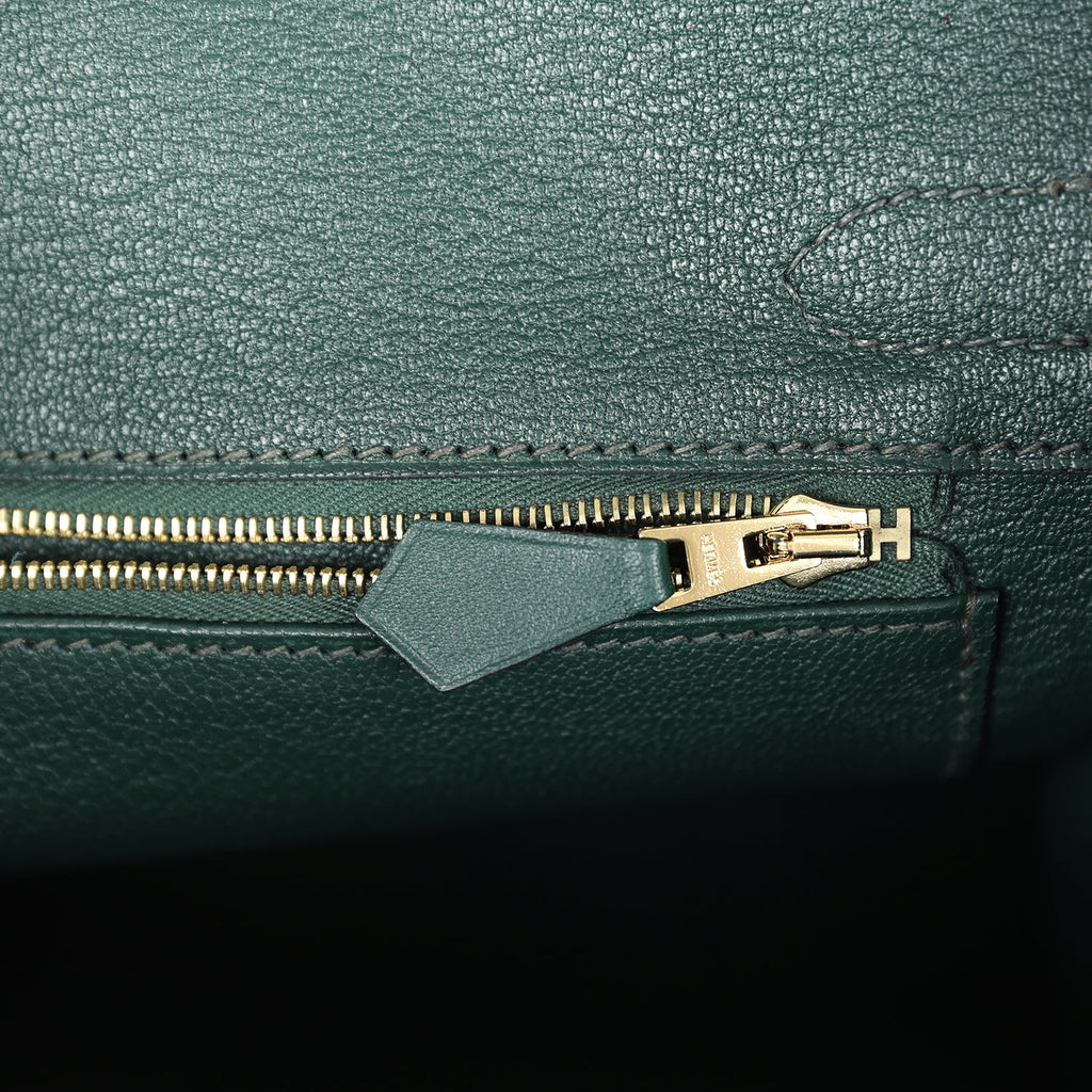 Hermès Birkin 30 Vert Tropical Jonathan Gold Hardware