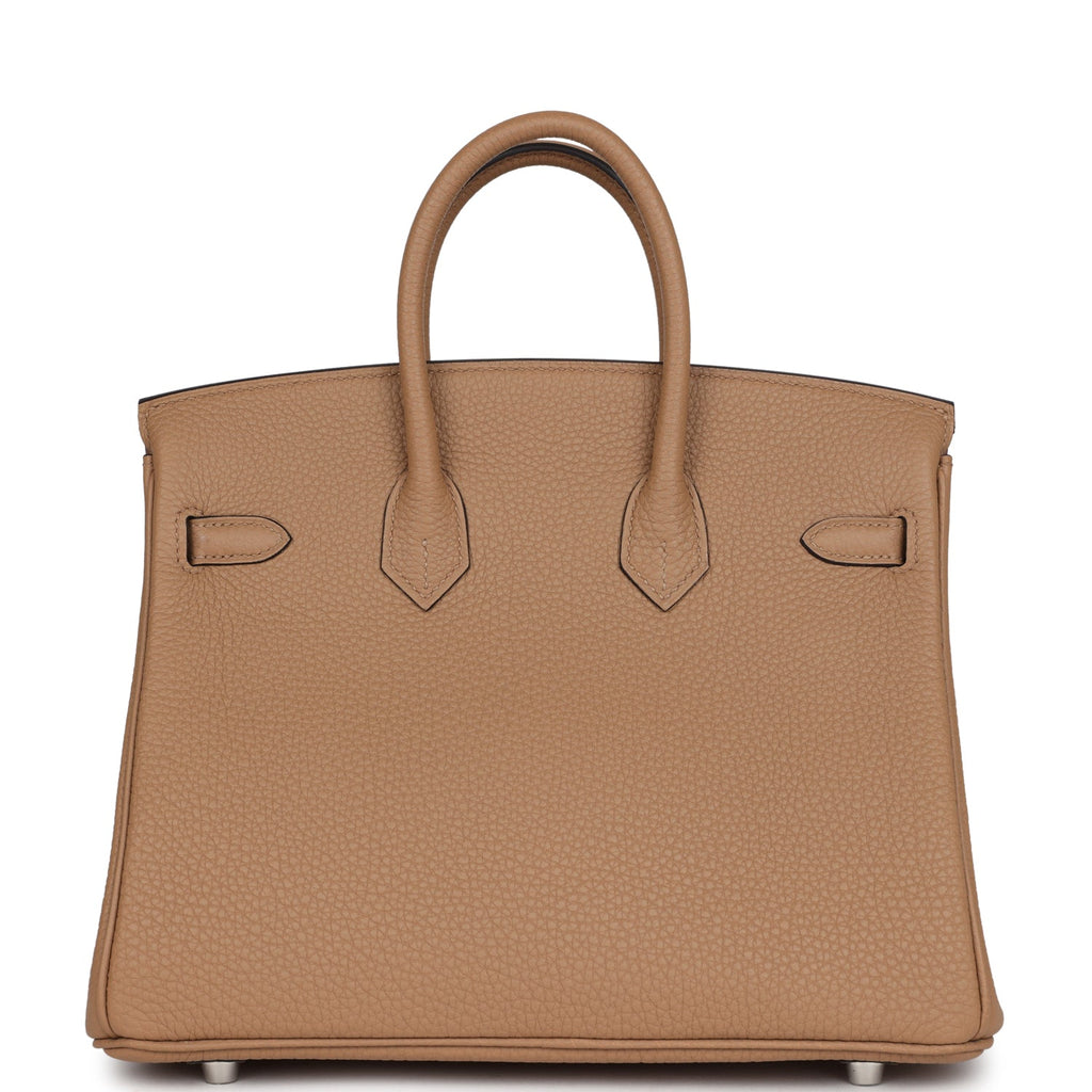 Hermès Birkin 25 Chai Togo Palladium Hardware