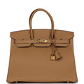 Hermès Birkin 35 Biscuit Togo Gold Hardware