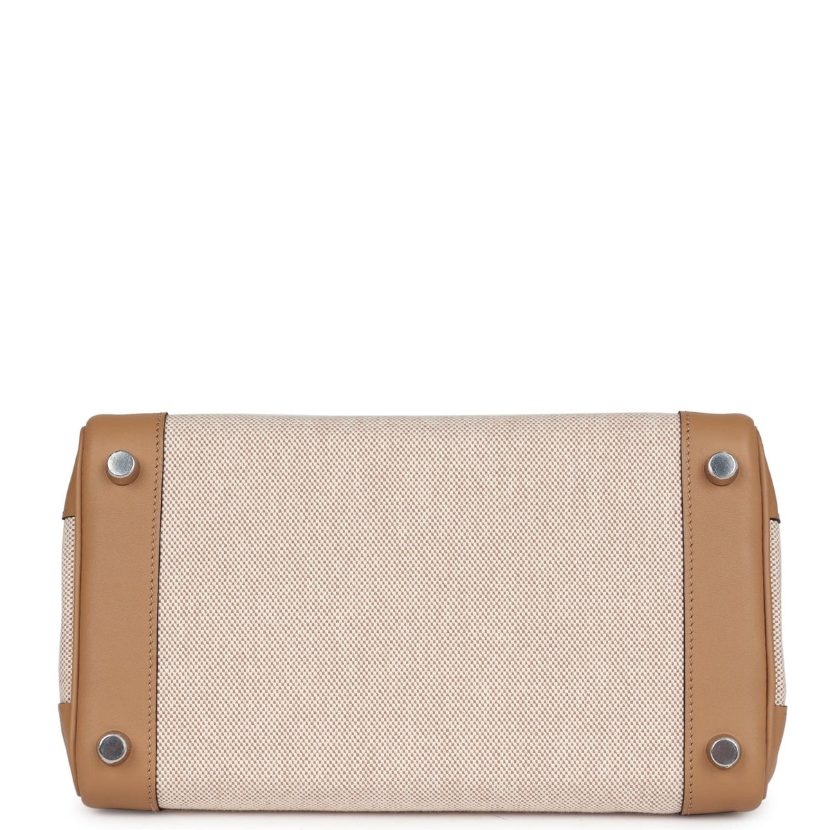 Hermès Birkin 25 Toile H and Chai Swift Palladium Hardware
