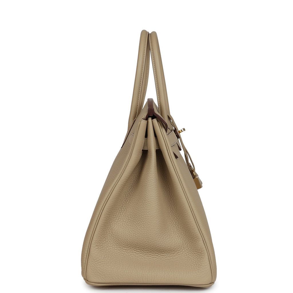 Hermès Special Order (HSS) Birkin 35 Trench Verso Togo Permabrass Hardware