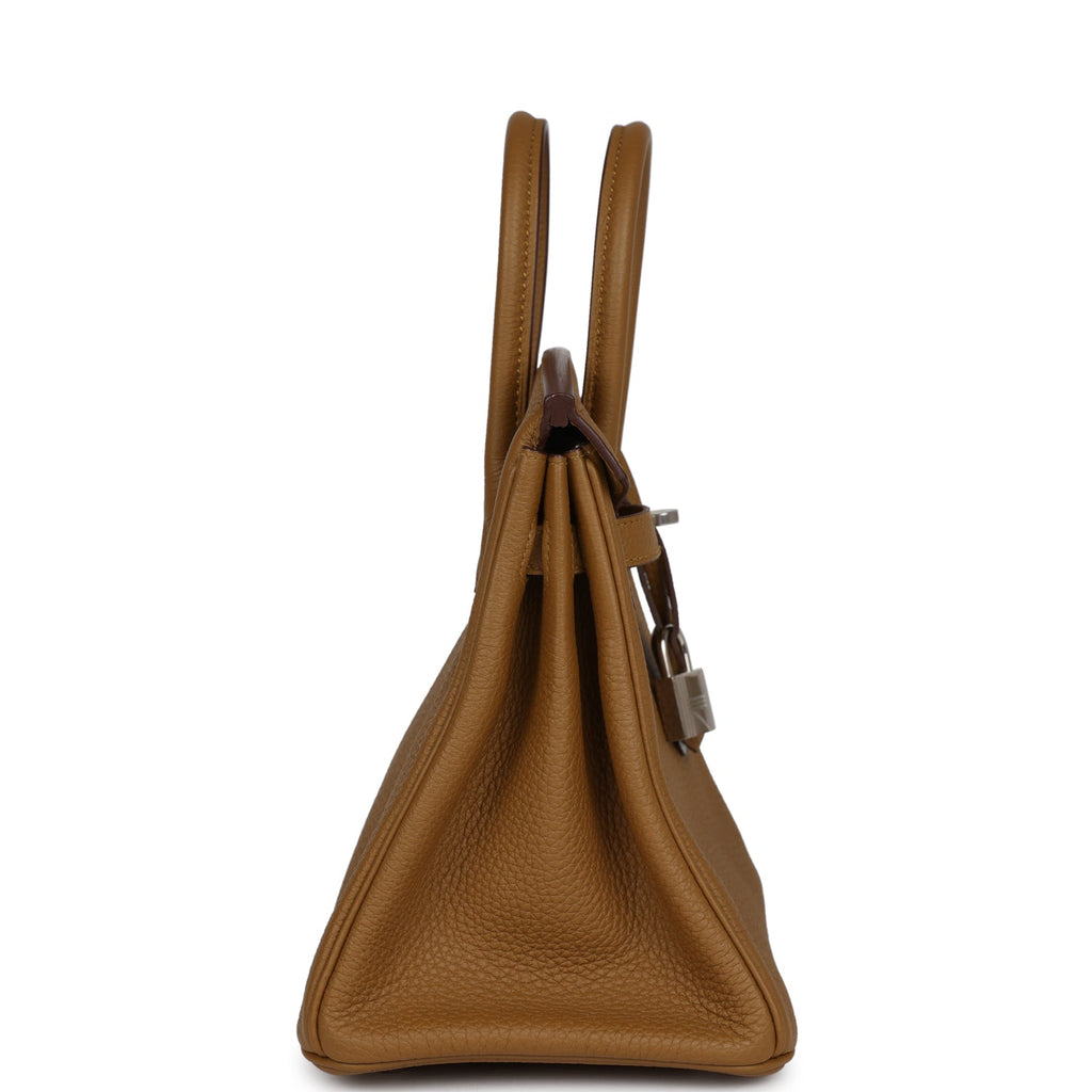 Hermès Birkin 25 Bronze D'or Verso Togo Palladium Hardware