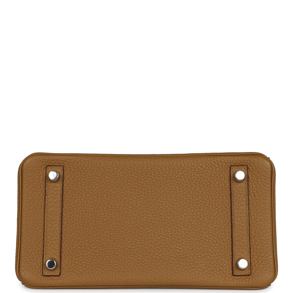 Hermès Birkin 25 Bronze D'or Verso Togo Palladium Hardware
