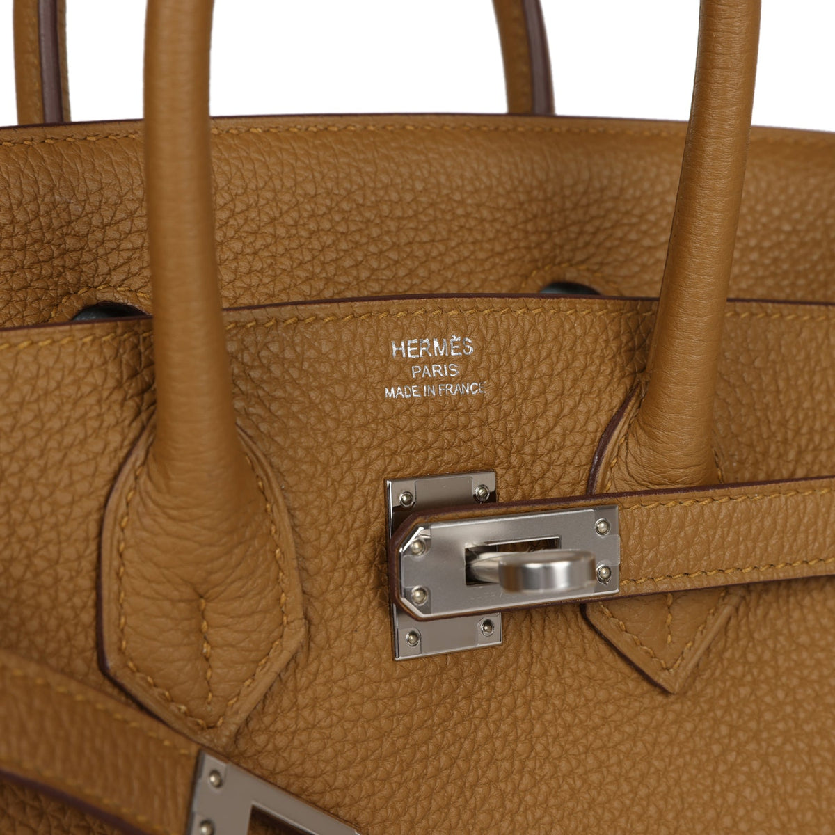 Hermès Birkin 25 Bronze D'or Verso Togo Palladium Hardware
