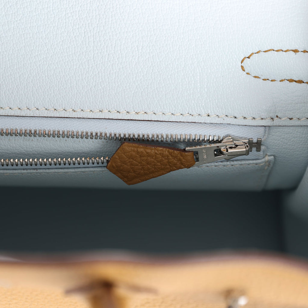 Hermès Birkin 25 Bronze D'or Verso Togo Palladium Hardware