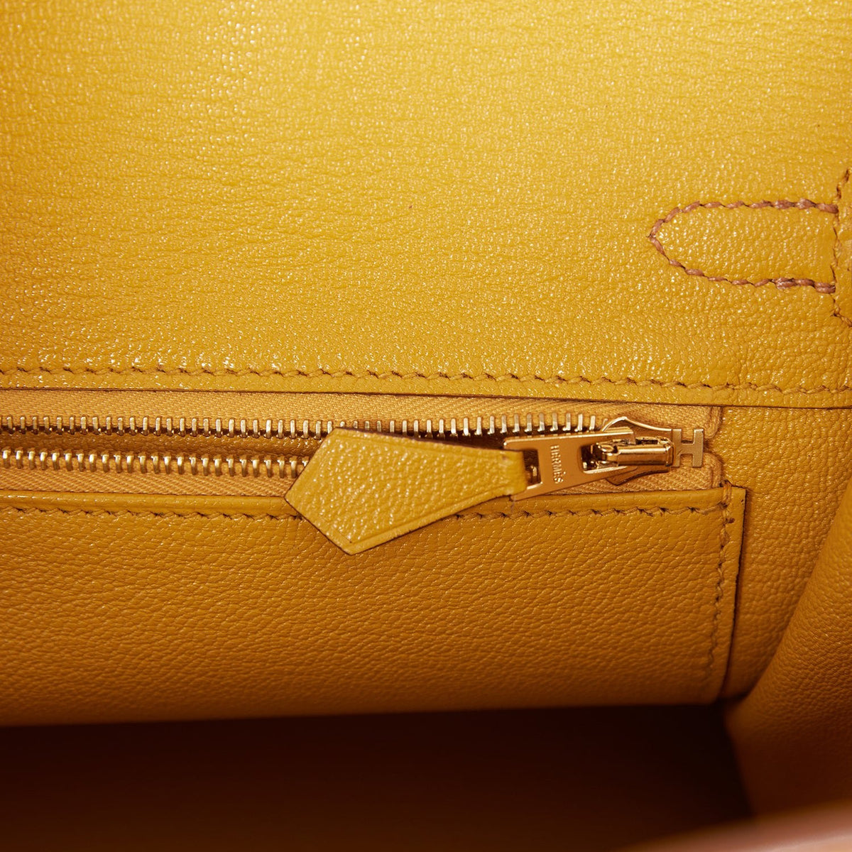 Hermès Special Order (HSS) Birkin 25 Gold and Jaune Ambre Togo Brushed Gold Hardware
