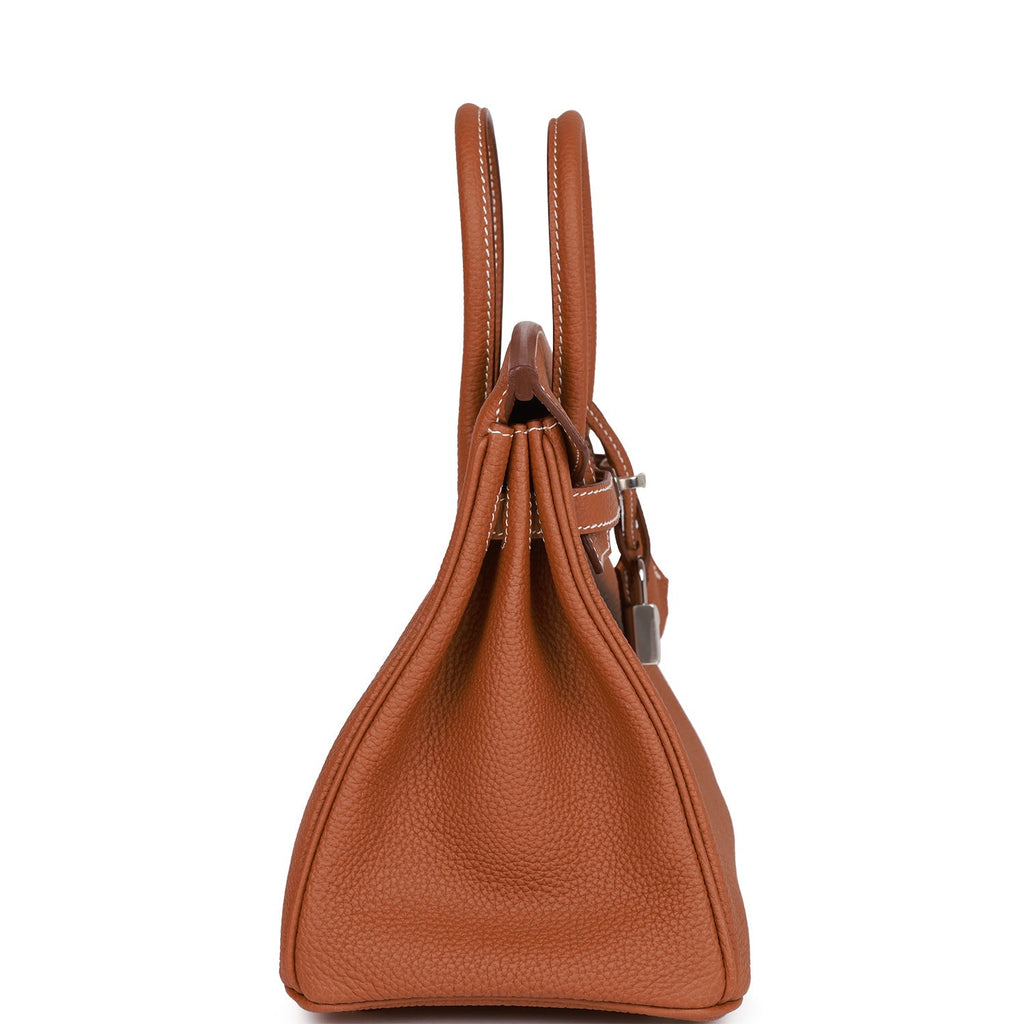 Hermès Birkin 25 Gold Togo Palladium Hardware
