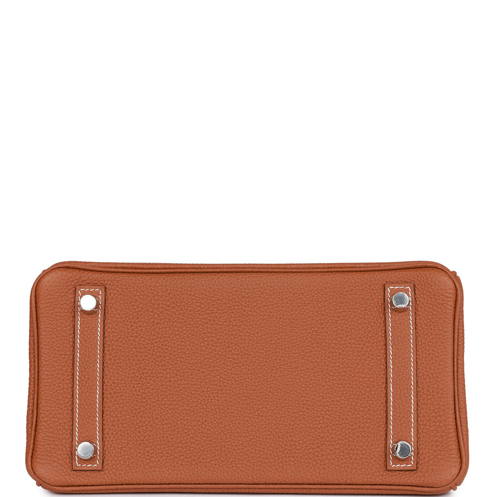 Hermès Birkin 25 Gold Togo Palladium Hardware