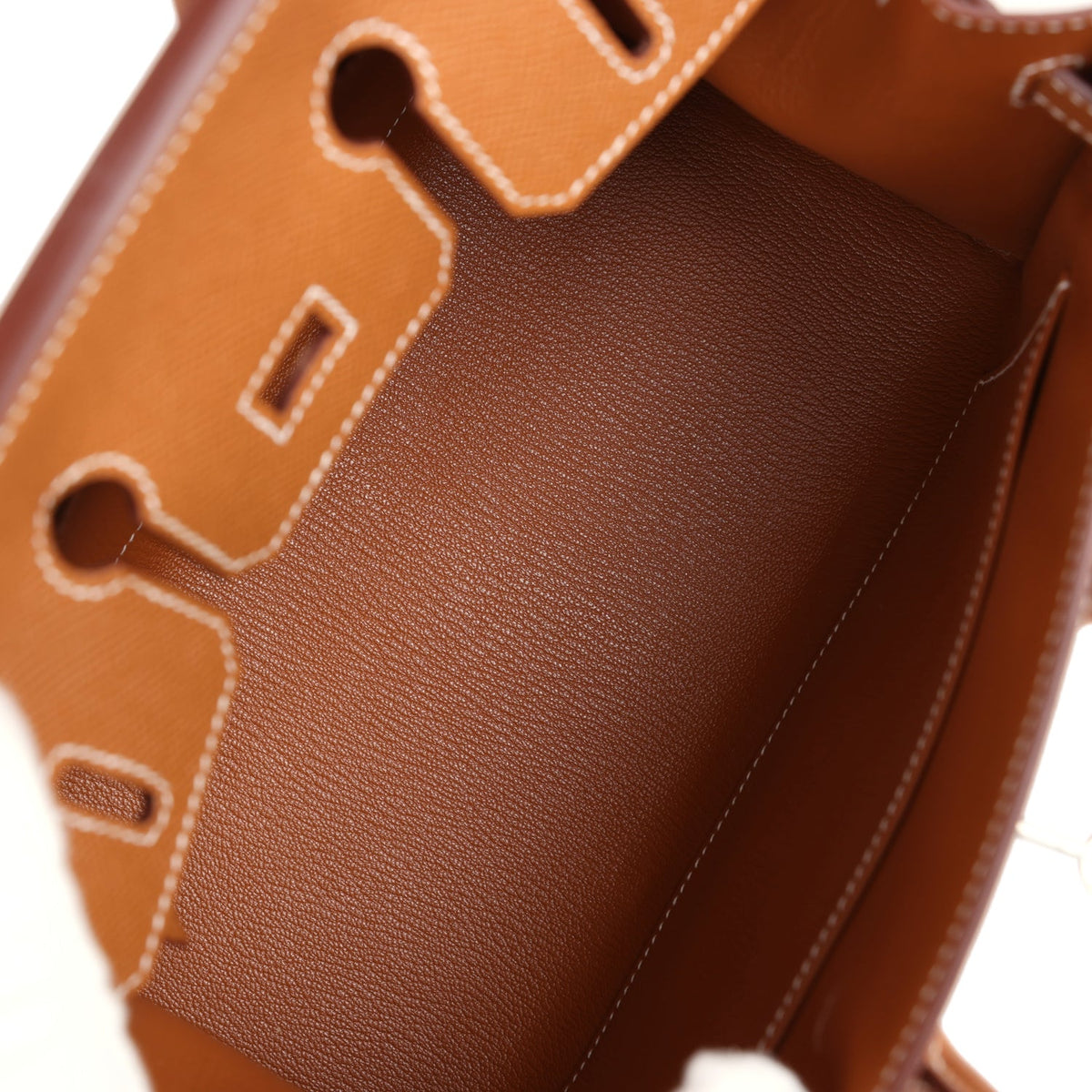Hermès Birkin Sellier 25 Gold Epsom Palladium Hardware