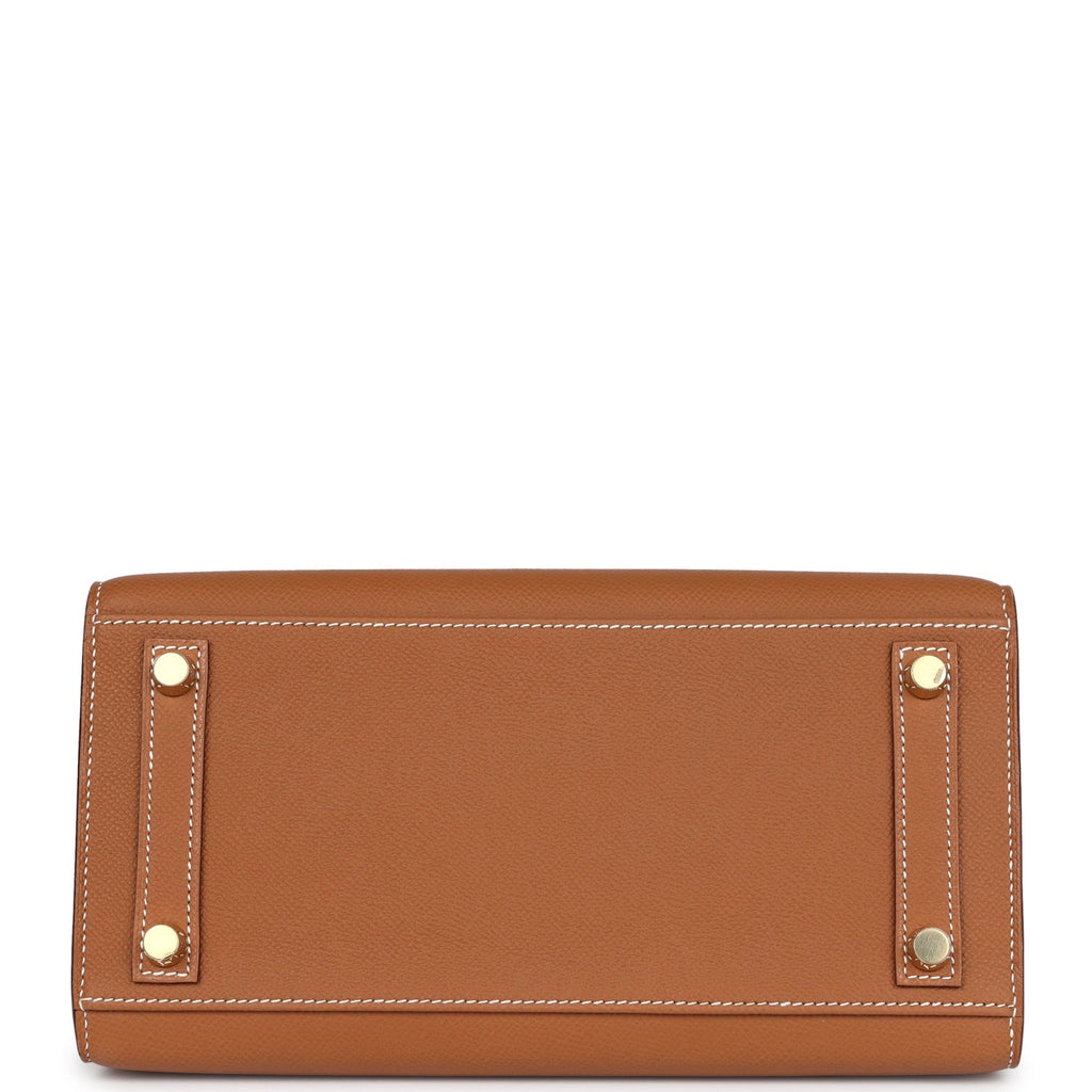 Hermès Birkin Sellier 25 Gold Epsom Gold Hardware