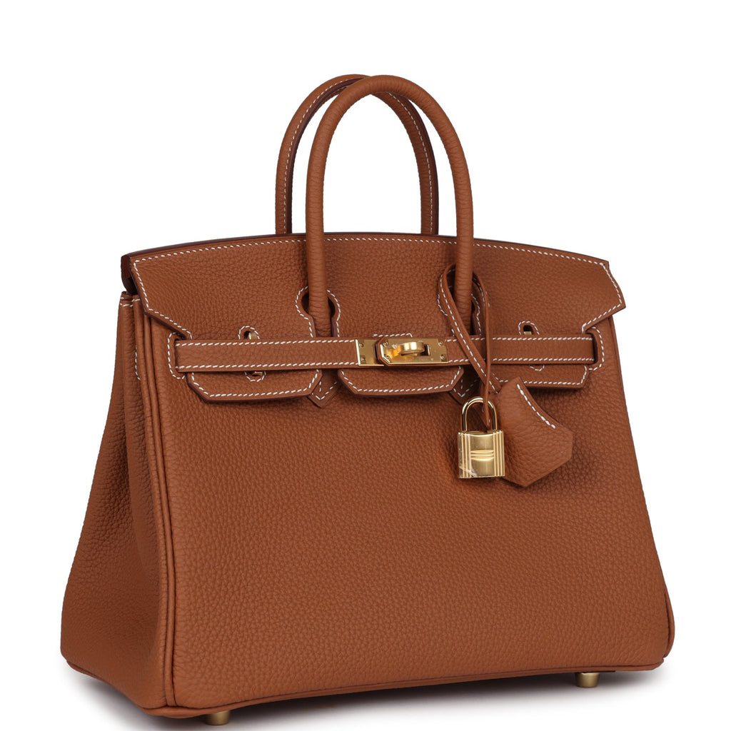 Hermès Birkin 25 Gold Togo Gold Hardware
