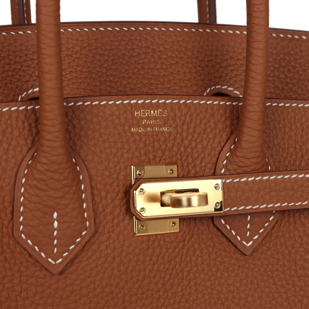 Hermès Birkin 25 Gold Togo Gold Hardware