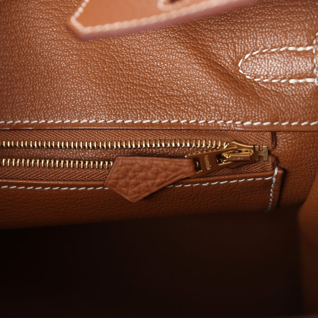 Hermès Birkin 25 Gold Togo Gold Hardware