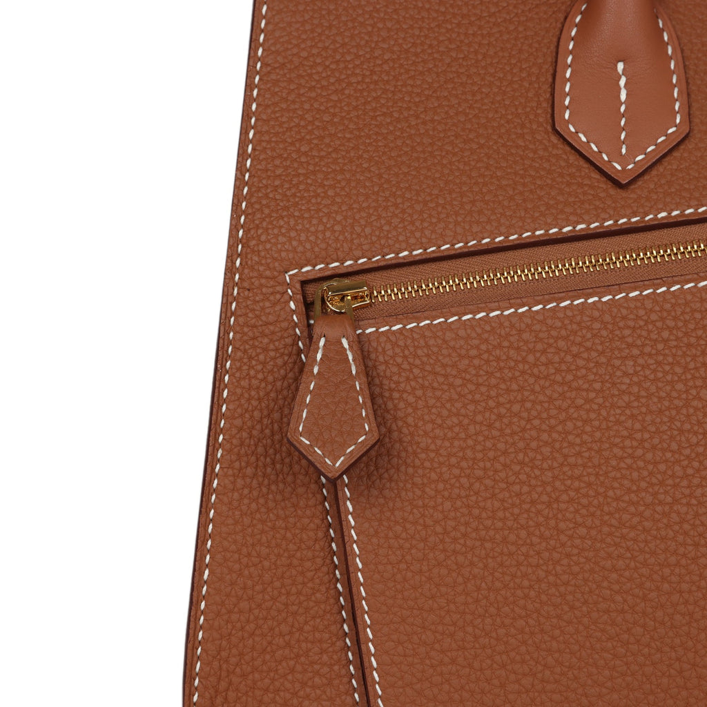 Hermès Birkin 30 En Desordre Gold Togo and Swift Gold Hardware