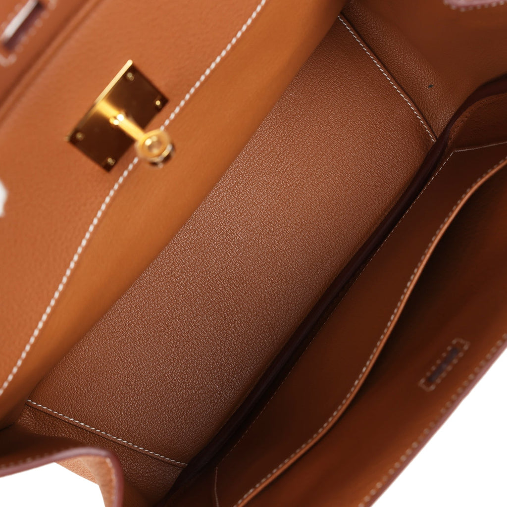 Hermès Birkin 30 En Desordre Gold Togo and Swift Gold Hardware
