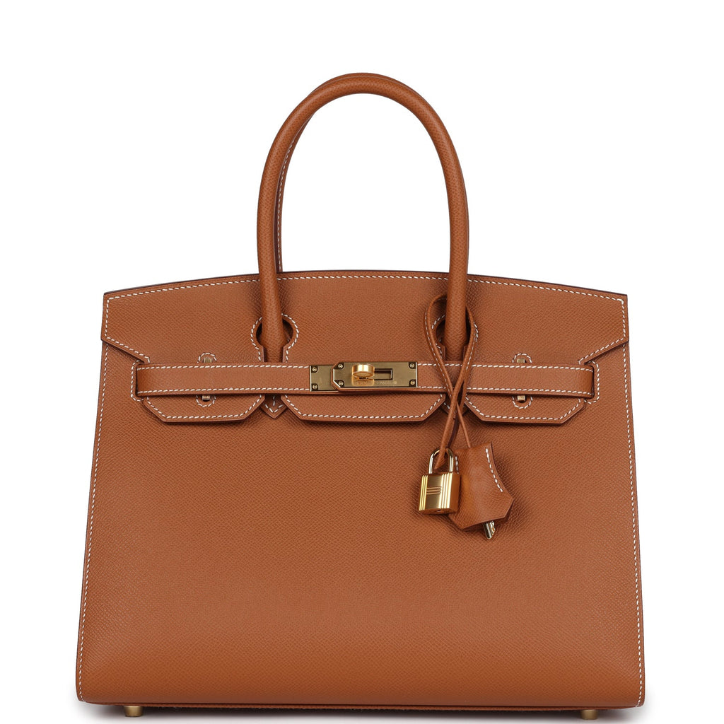 Hermès Birkin Sellier 30 Gold Epsom Gold Hardware