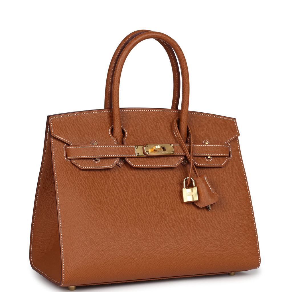 Hermès Birkin Sellier 30 Gold Epsom Gold Hardware