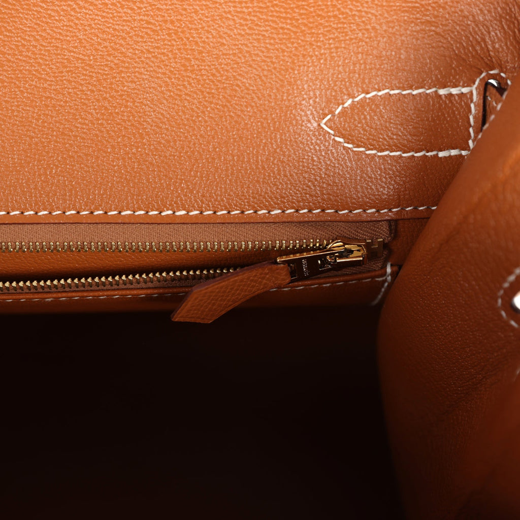 Hermès Birkin Sellier 30 Gold Epsom Gold Hardware