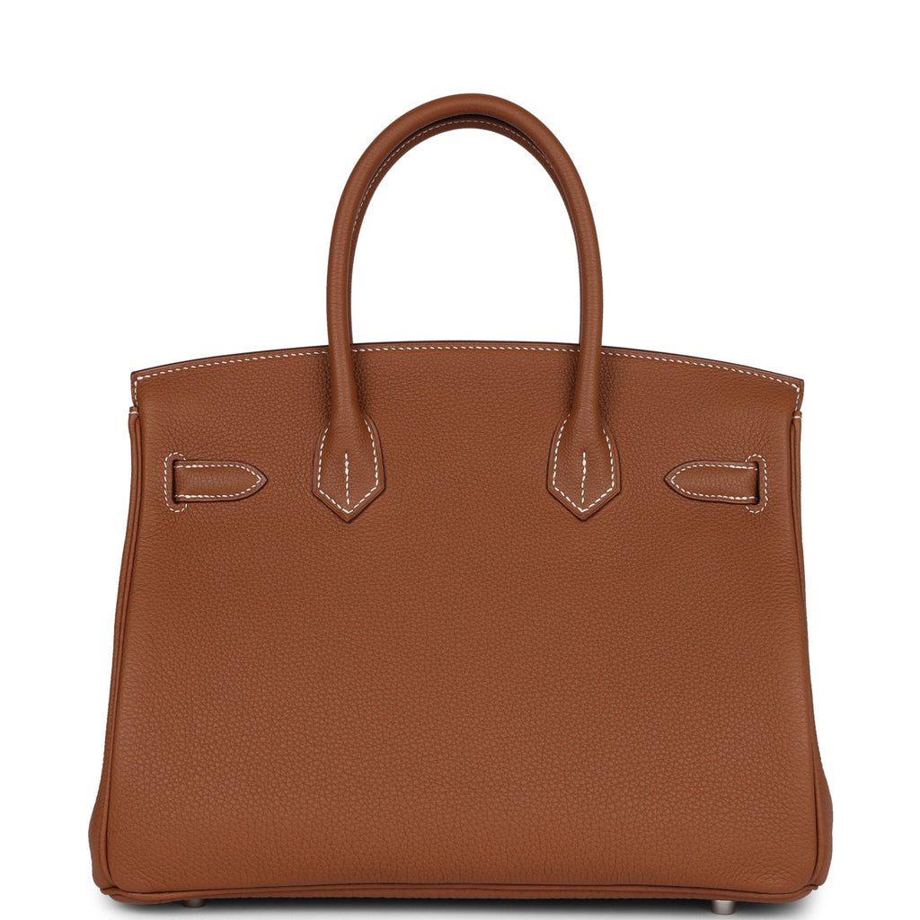 Hermès Birkin 30 Gold Togo Palladium Hardware