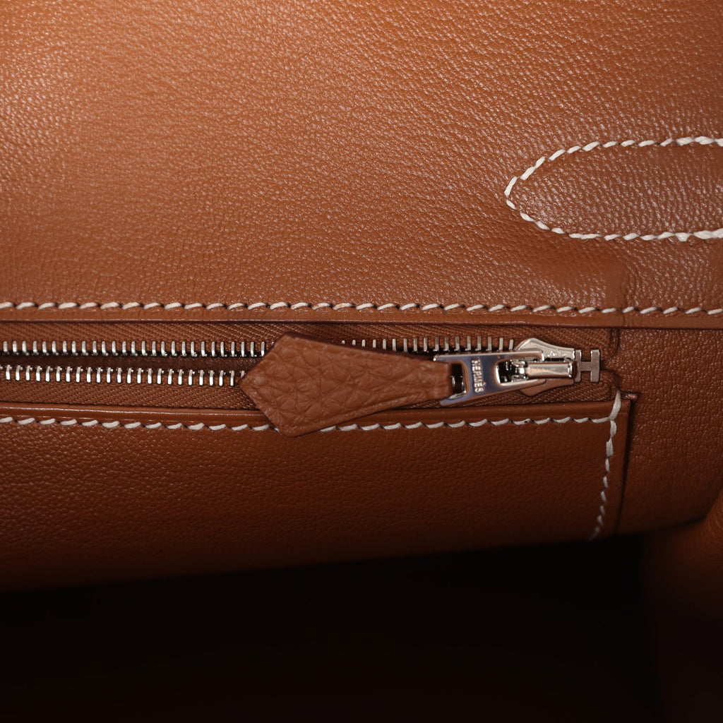 Hermès Birkin 30 Gold Togo Palladium Hardware