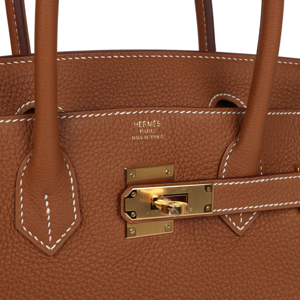Hermès Birkin 30 Gold Togo Gold Hardware