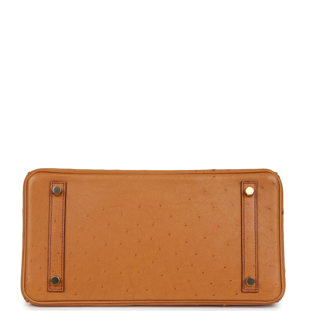 Hermès Birkin 30 Gold Ostrich Gold Hardware