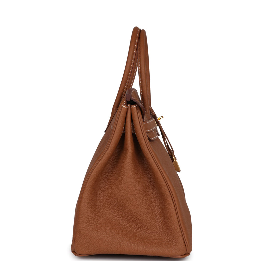 Hermès Special Order (HSS) Birkin 35 Gold Togo Gold Hardware