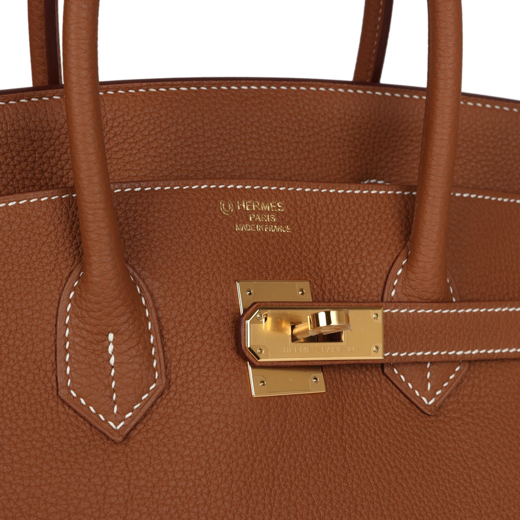 Hermès Special Order (HSS) Birkin 35 Gold Togo Gold Hardware