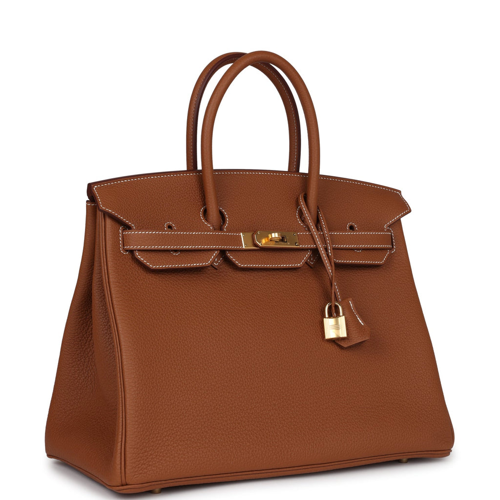 Hermès Birkin 35 Gold Togo Gold Hardware