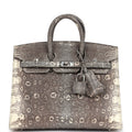 Hermès Birkin Sellier 20 Ombre Faux Leather Palladium Hardware