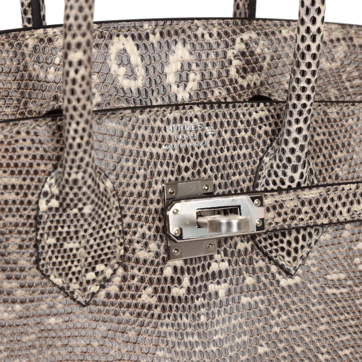 Hermès Birkin 25 Ombre Faux Leather Palladium Hardware