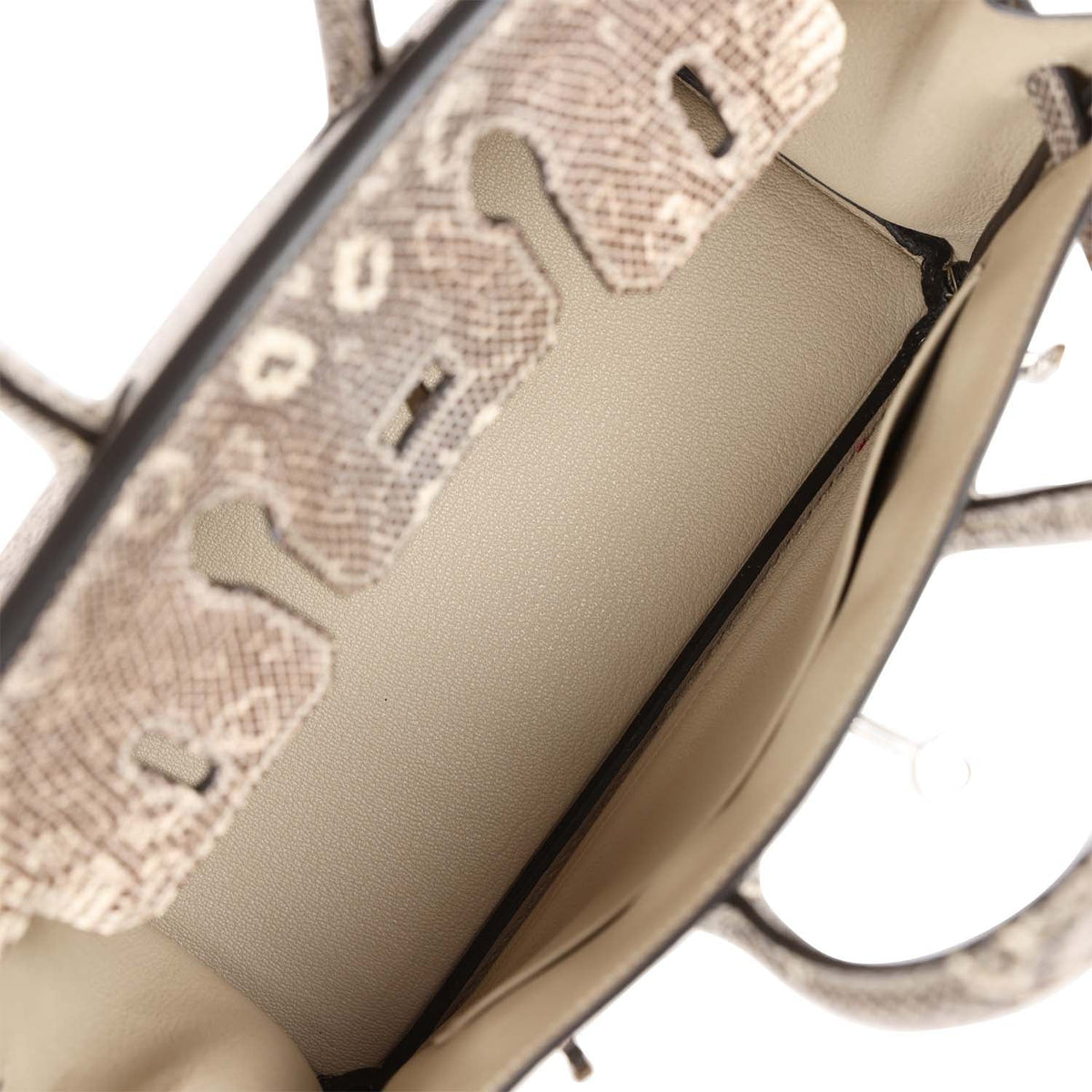 Hermès Birkin 25 Ombre Faux Leather Palladium Hardware