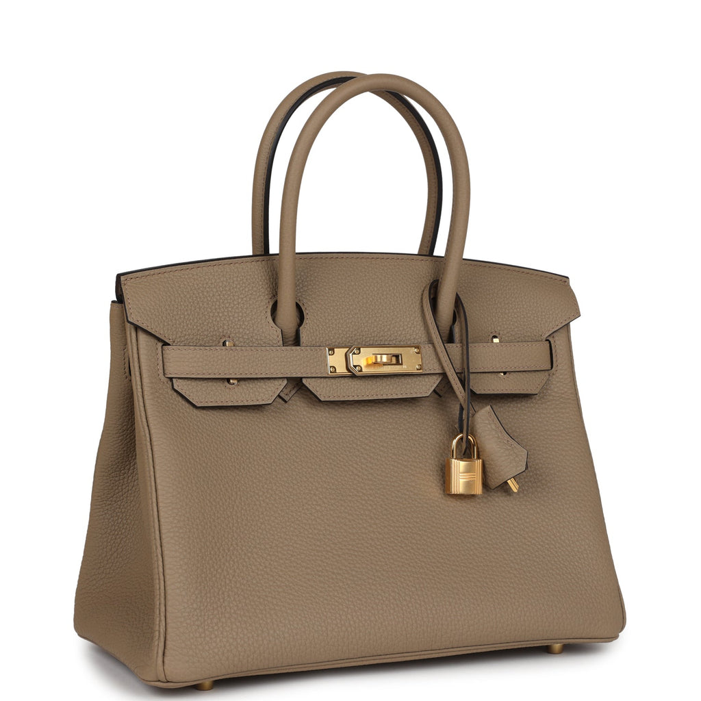Hermès Birkin 30 Beige Marfa Togo Gold Hardware