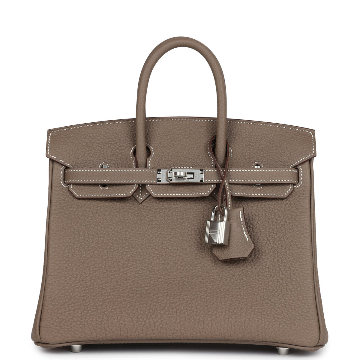 Hermès Birkin 25 Etoupe Togo Palladium Hardware