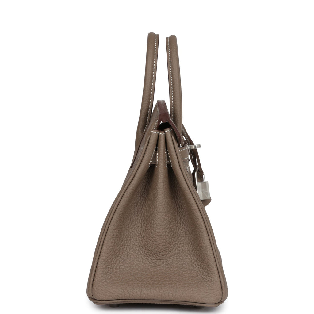 Hermès Birkin 25 Etoupe Togo Palladium Hardware